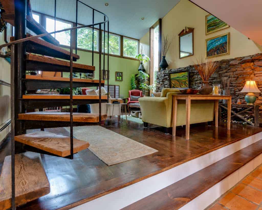 remodeled kitchen and living room in langhorne PA