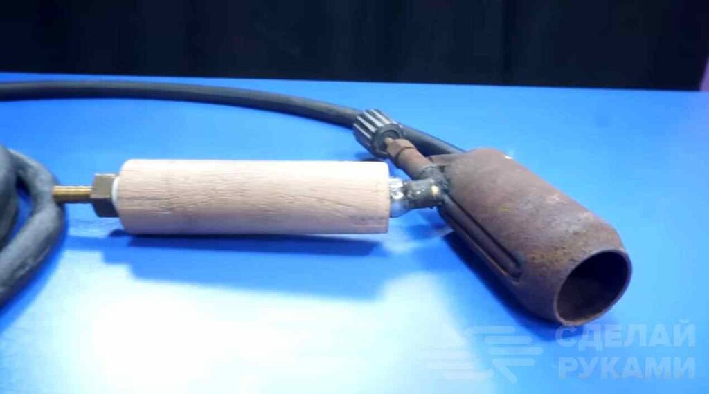 Как сделать газовую горелку из паяльной лампы Как сделать газовую горелку из паяльной лампы Самоделки