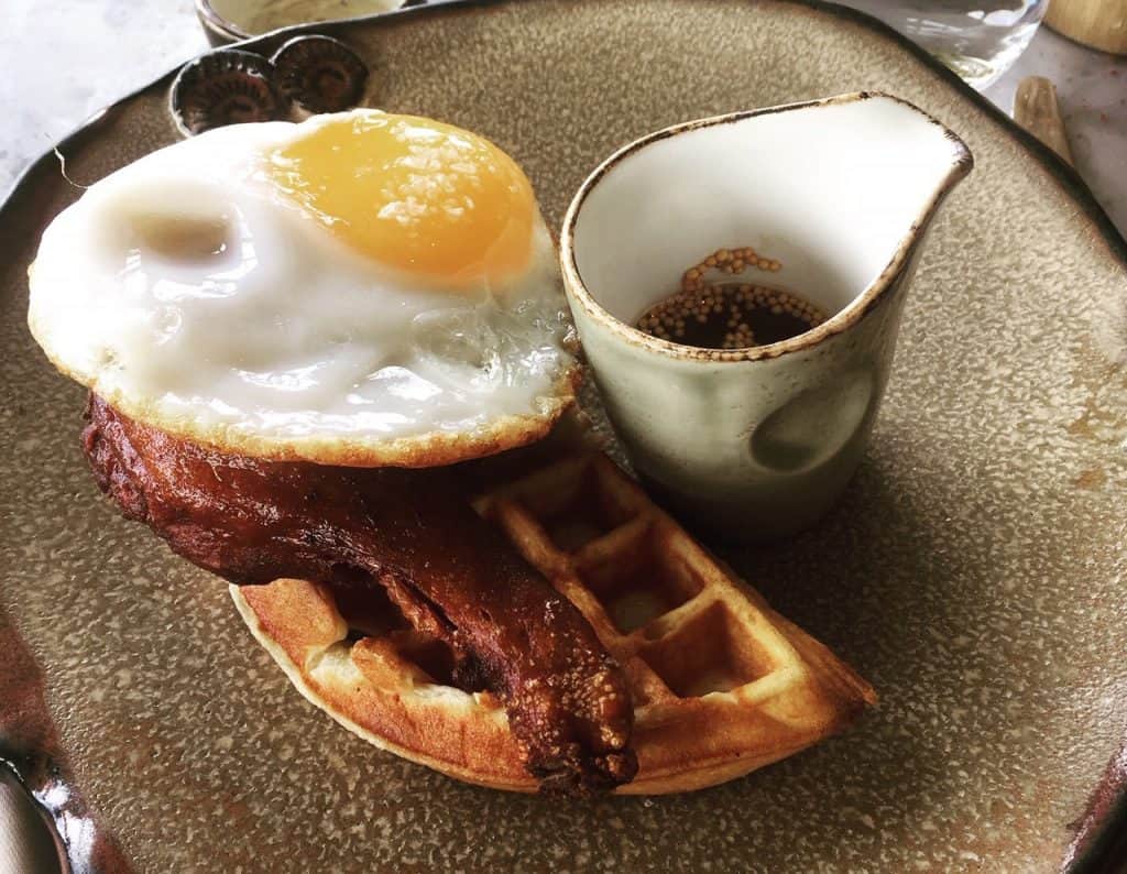 duck and waffle