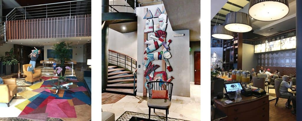 Doubletree El Pardo by Hilton: we loved the interiors!!!