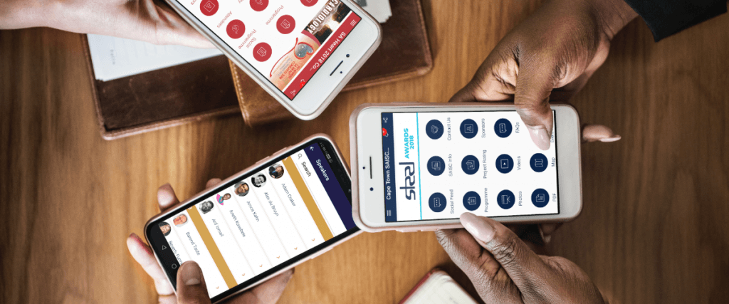 mobile app development for events