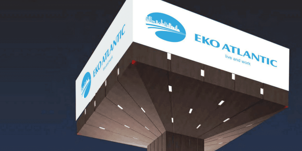 eko atlantic website redesign
