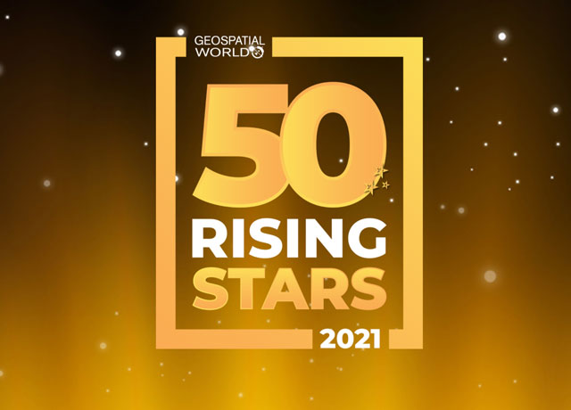 Patrick O’Neill included in the Geospatial World 50 Rising Stars 2021