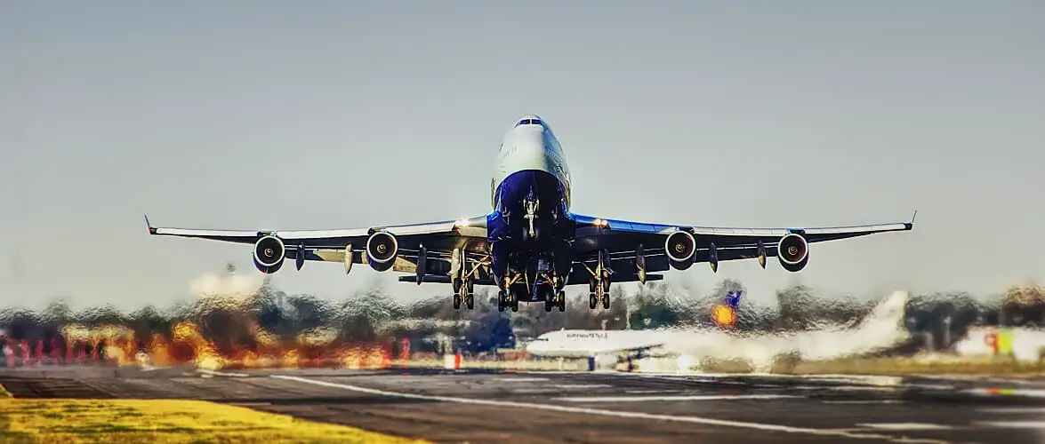 Volo in tempo reale all'inizio (immagine).