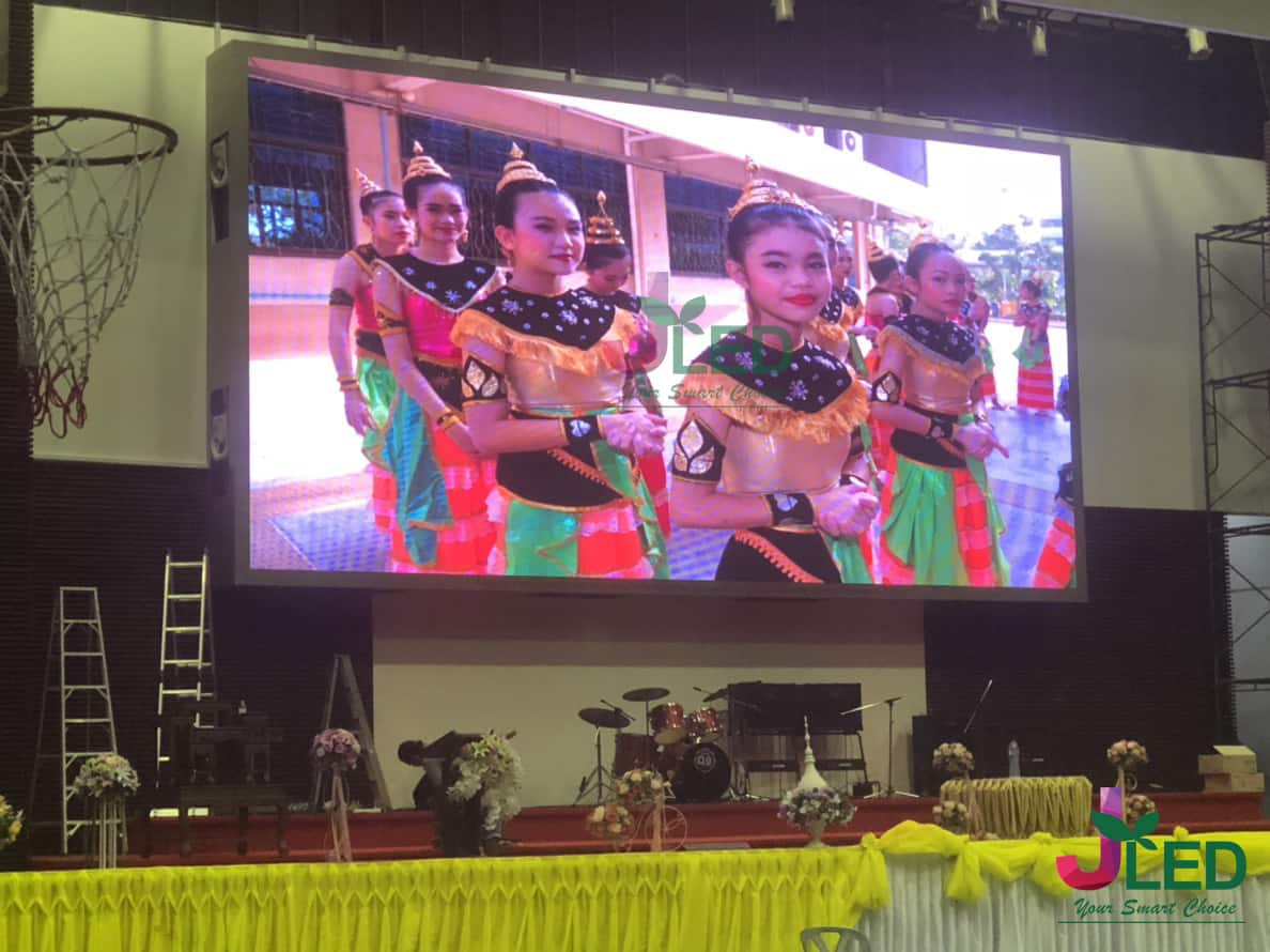 จอled display full color p10 โรงเรียนพระหฤทัยดอนเมือง
