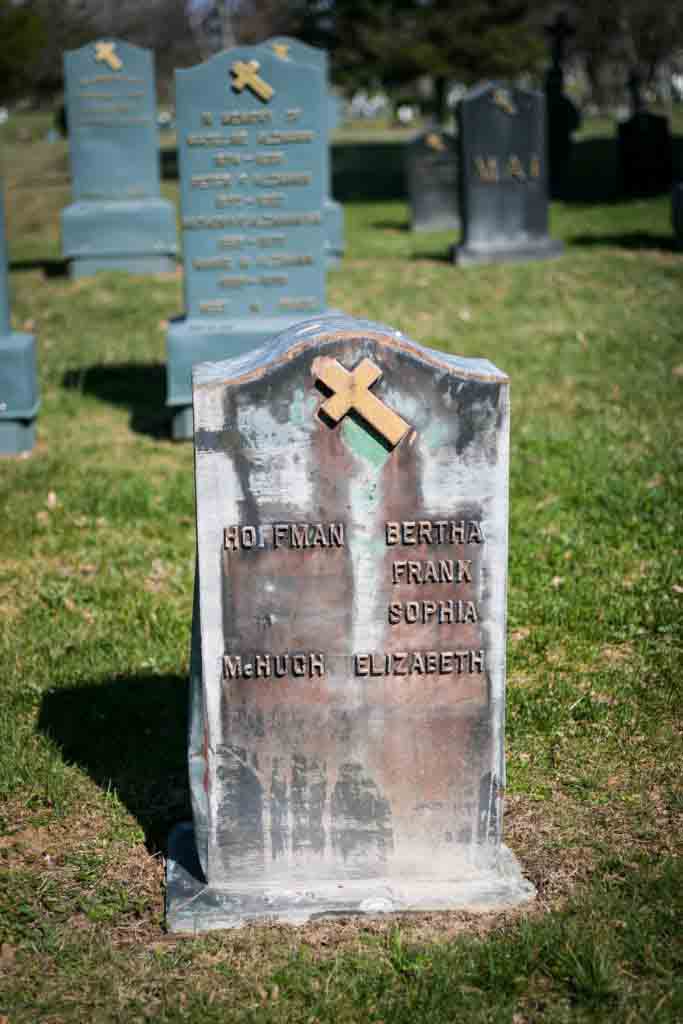 Most Holy Trinity Cemetery in Bushwick by NYC photographer, Kelly Williams