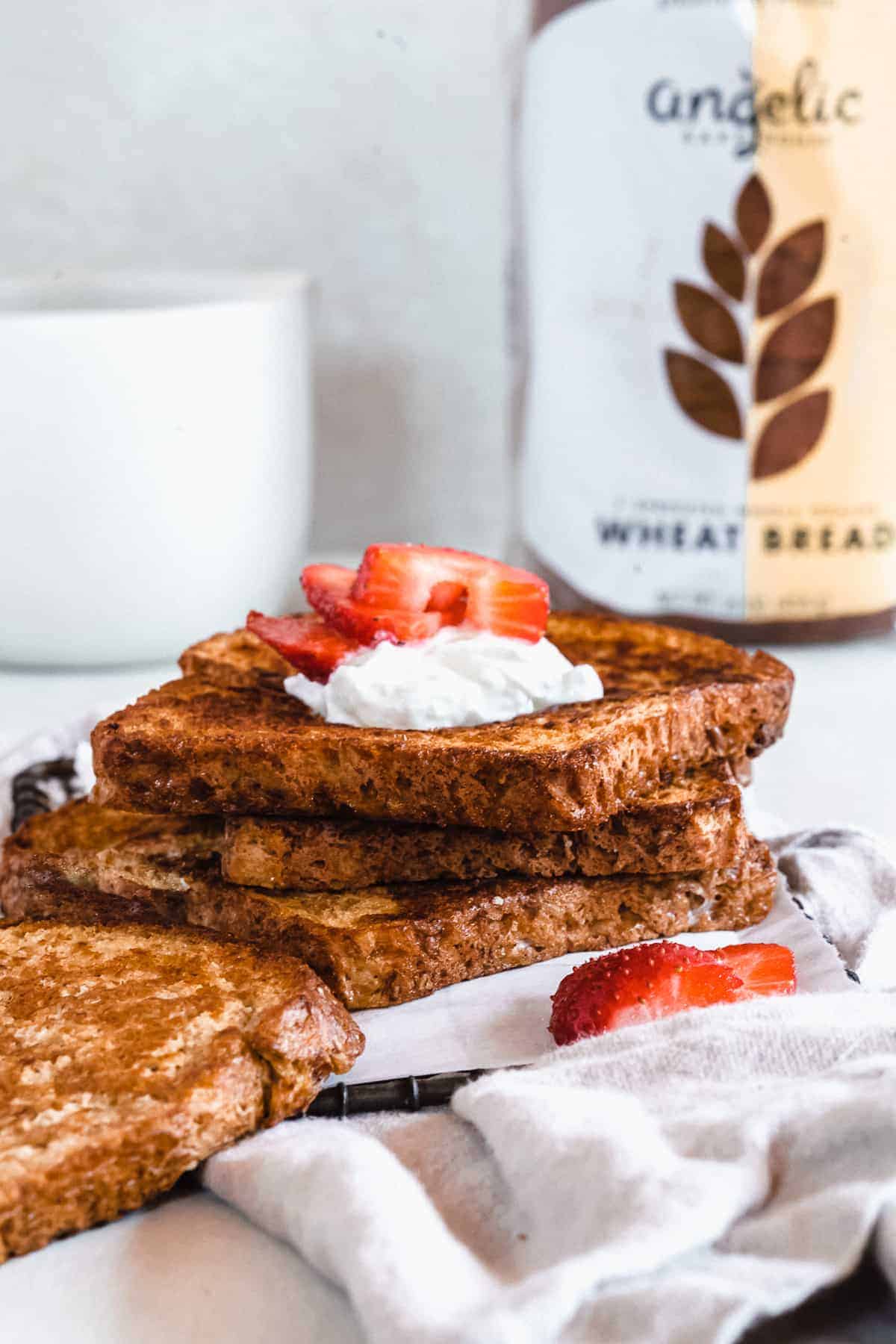 Perfectly Healthy French Toast The Fit Peach