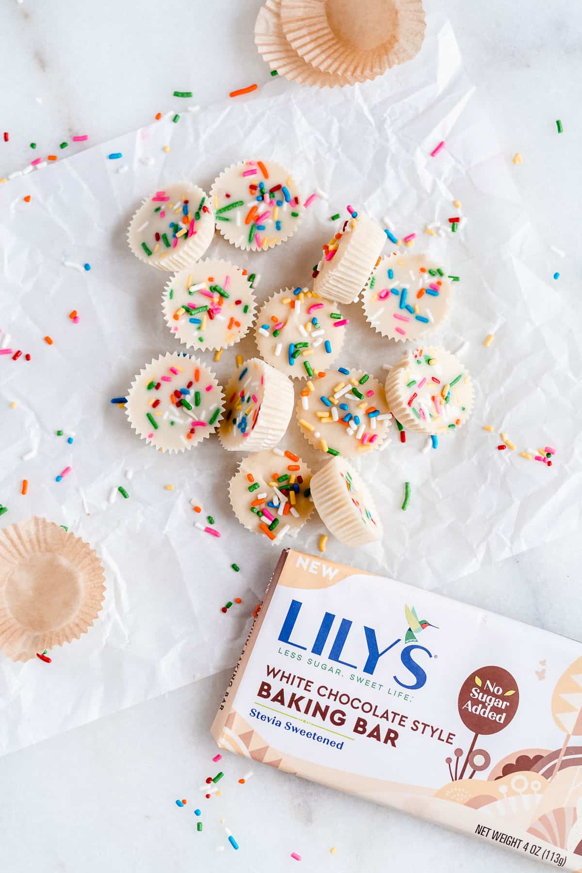 Cake Batter White Chocolate Peanut Butter Cups The Fit Peach The cookies start with the essential trait of all good a hint of lime and lots of white chocolate are added. cake batter white chocolate peanut butter cups