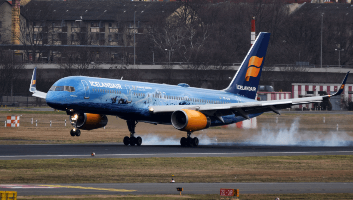 Linienflugzeug, dass sich bei RadarVirtuel verfolgen lässt.