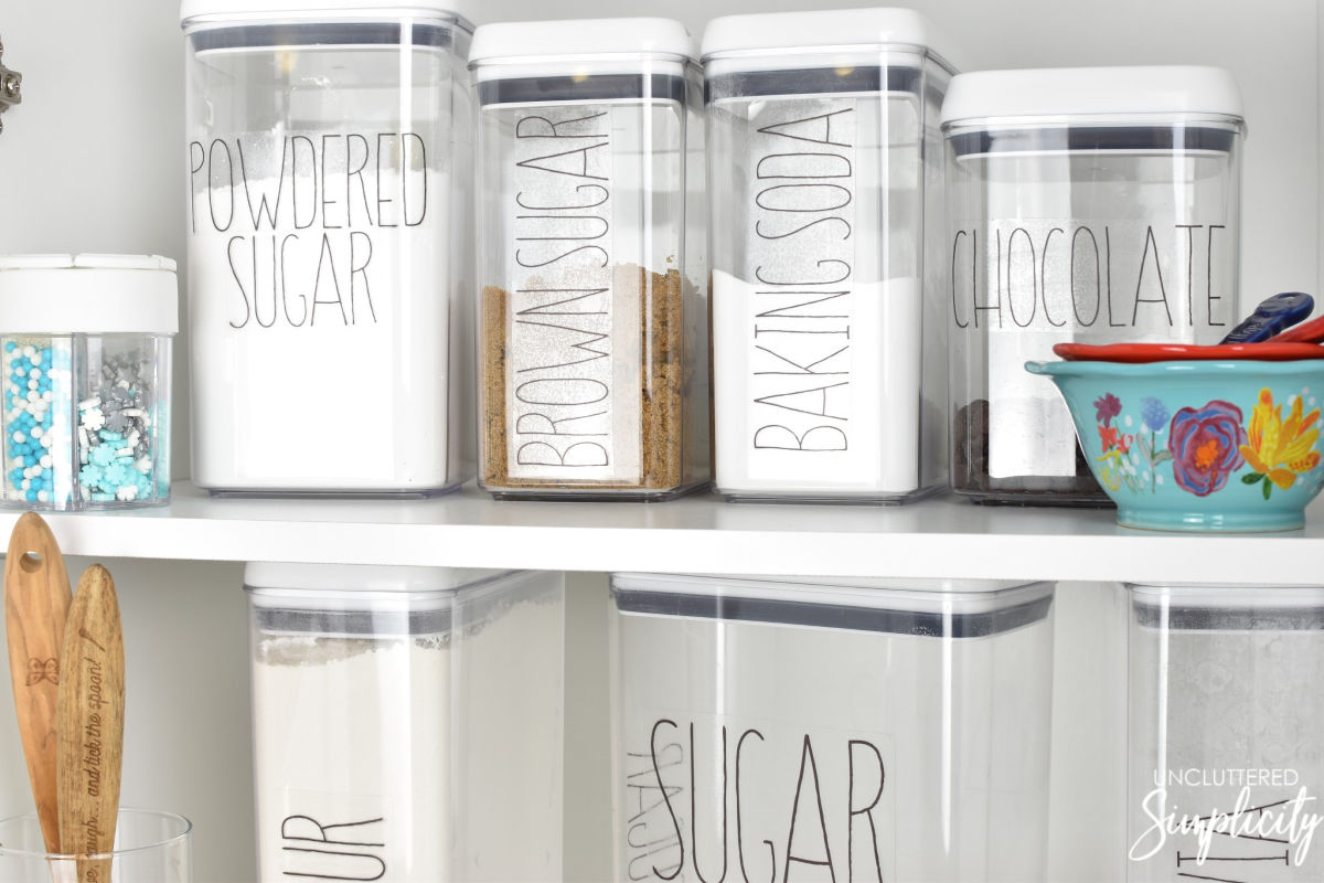 Free Printable Pantry Labels Farmhouse Rae Dunn Inspired