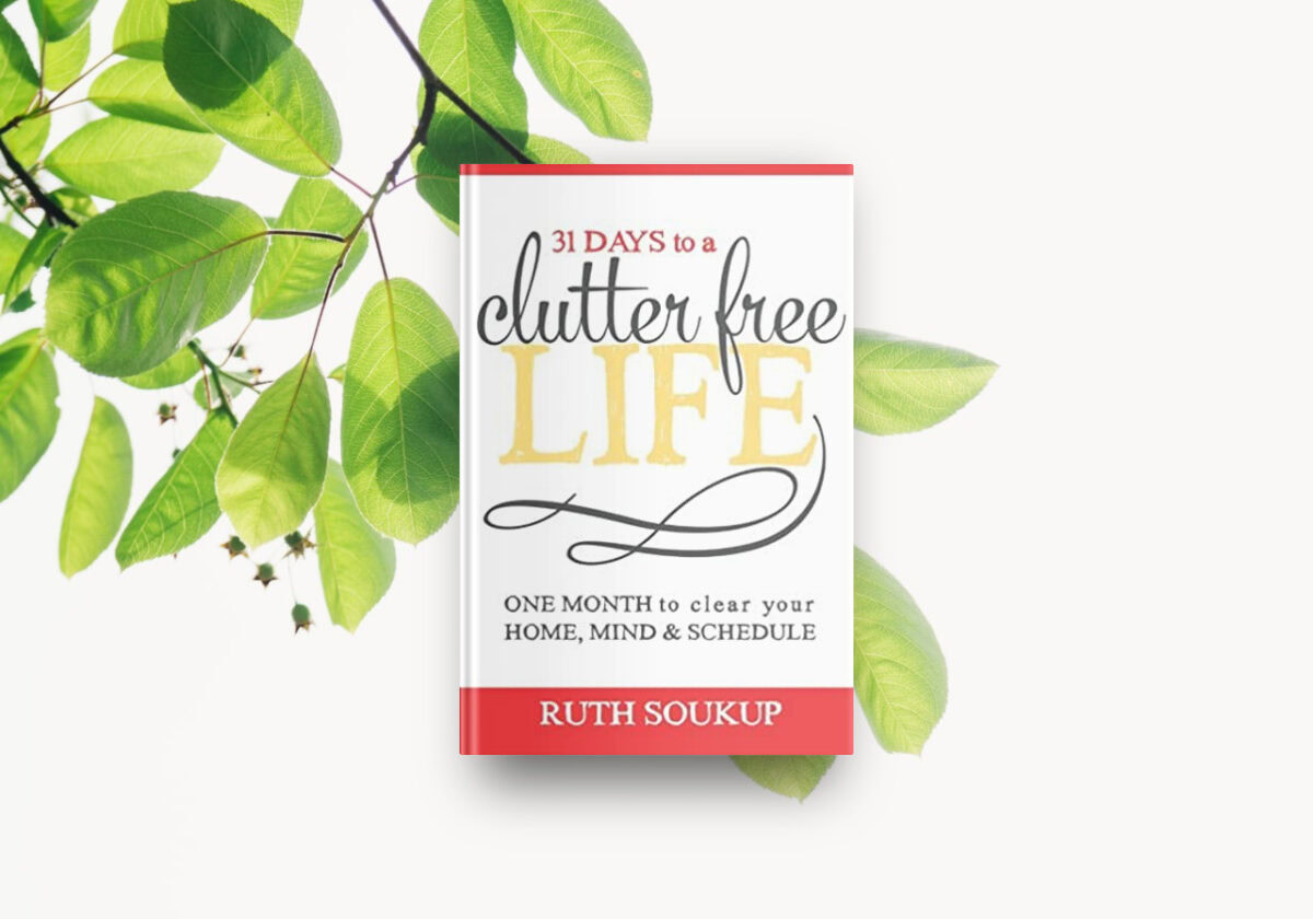 Best decluttering book 31 Days to a Clutter-Free Life