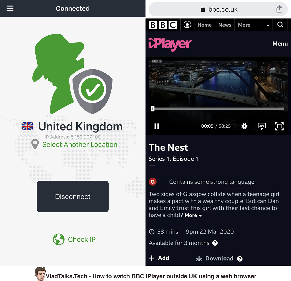 How to watch BBC iPlayer outside UK on iPhone or iPad - Fast and easy! 32 How to watch BBC iPlayer abroad using a web browser