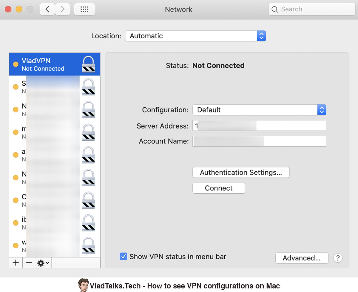 How to delete VPN on Mac. Completely uninstall a VPN app 12 How to see the VPN configurations on Mac