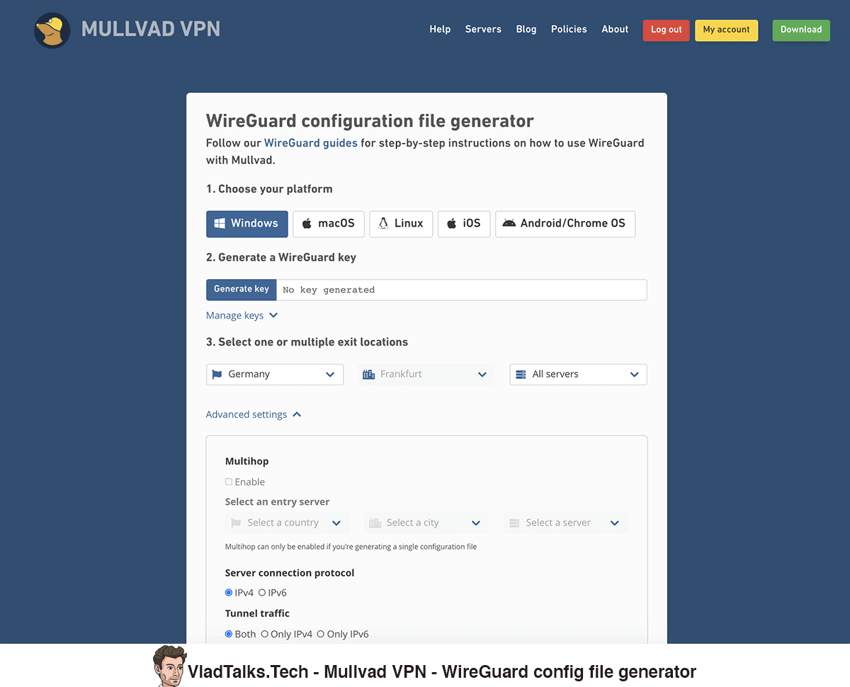 What is WireGuard and why it may be your new VPN friend 17 WireGuard config file generator - Mullvad VPN