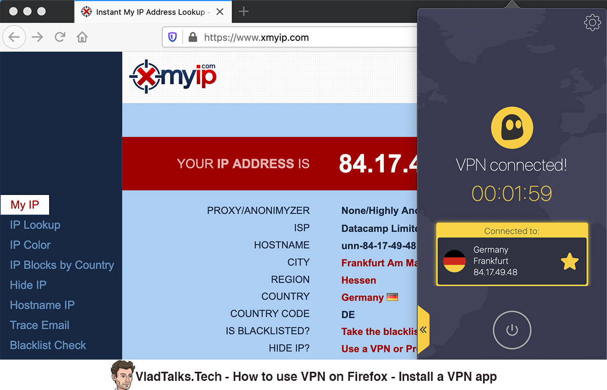 How to use a VPN on Firefox. The story of a fox fur. 14 How to use a VPN on Firefox - Install a VPN app