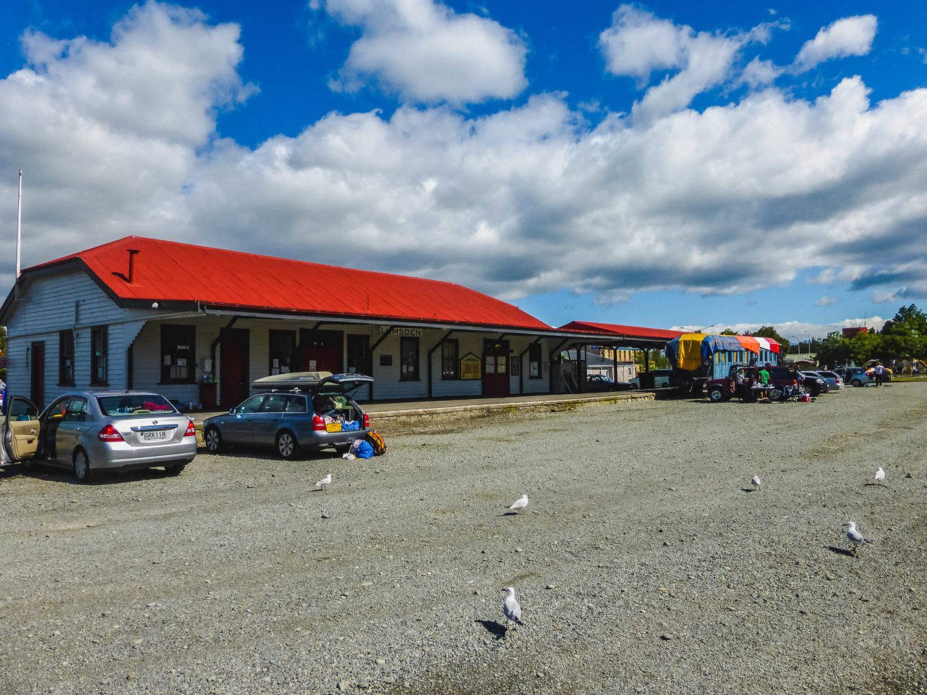 Parkplatz in Lumsden