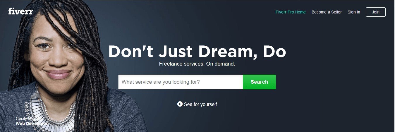 online typing jobs on Fiverr