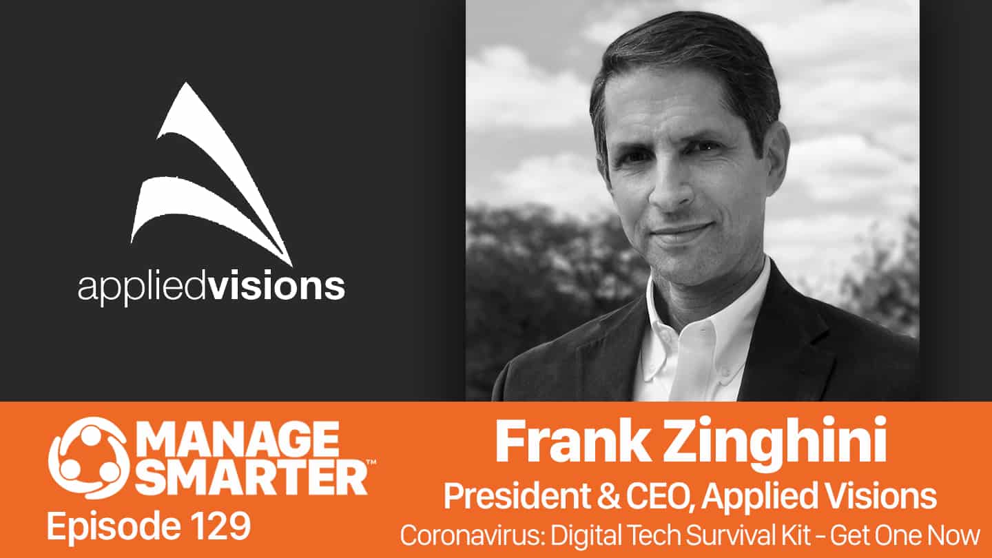 Frank Zinghini on the Manage Smarter from SalesFuel Frank Zinghini on the Manage Smarter from SalesFuel