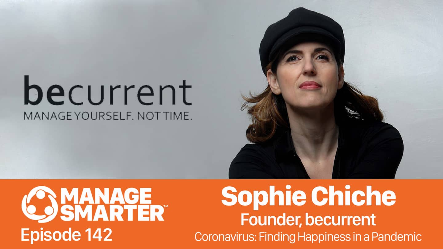 Sophie Chiche on the Manage Smarter podcast from SalesFuel Sophie Chiche on the Manage Smarter podcast from SalesFuel