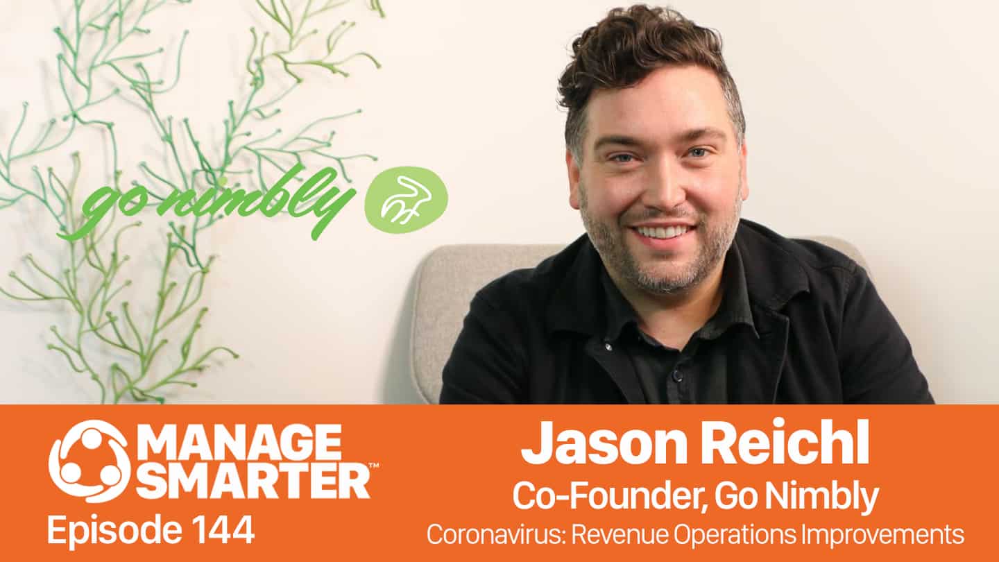 Jason Reichl on the Manage Smarter podcast from SalesFuel Jason Reichl on the Manage Smarter podcast from SalesFuel