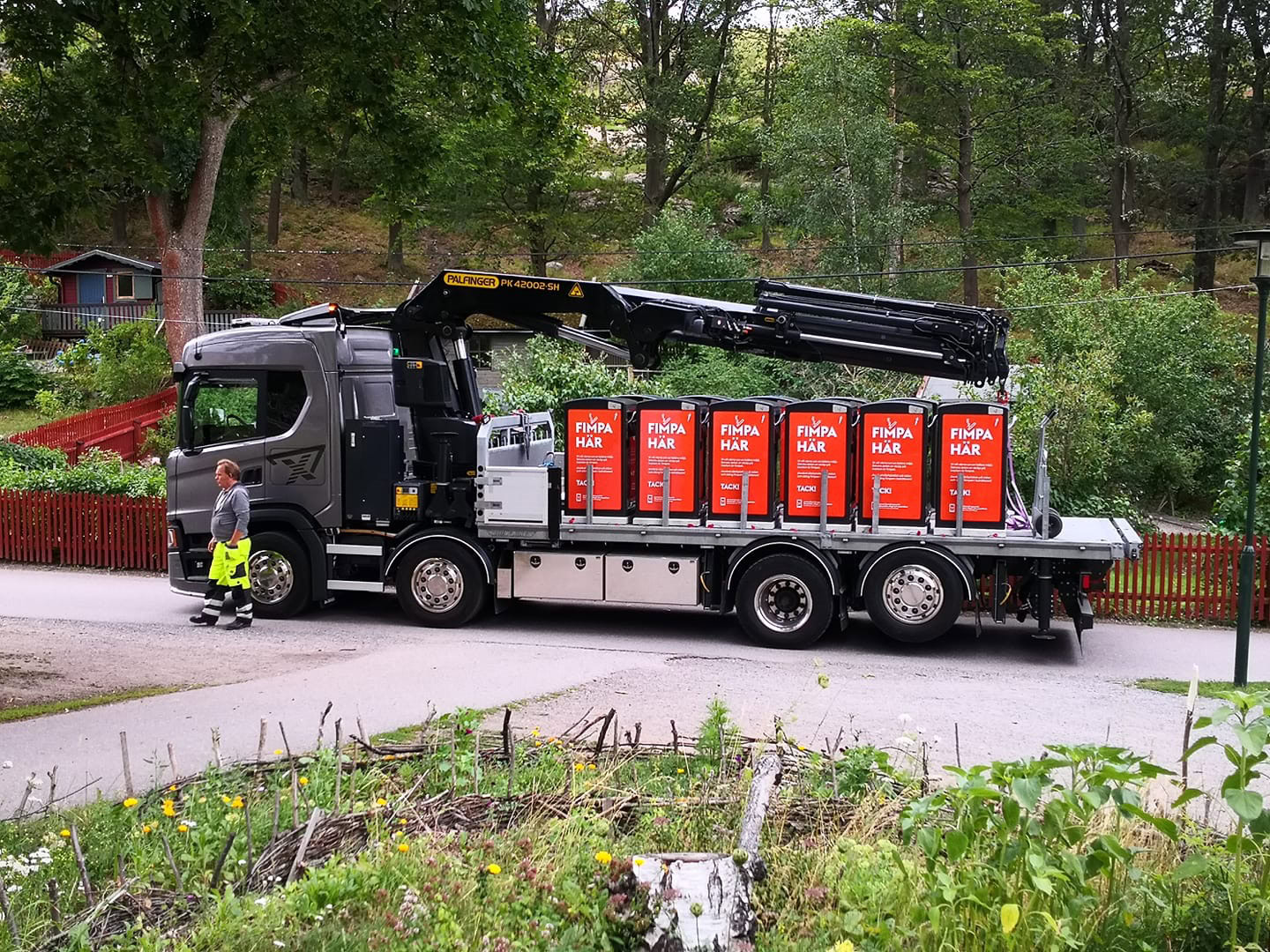 fimplagenle binger plassert i Stockholm 1 Nya papperskorgar placerade i Stockholm 1
