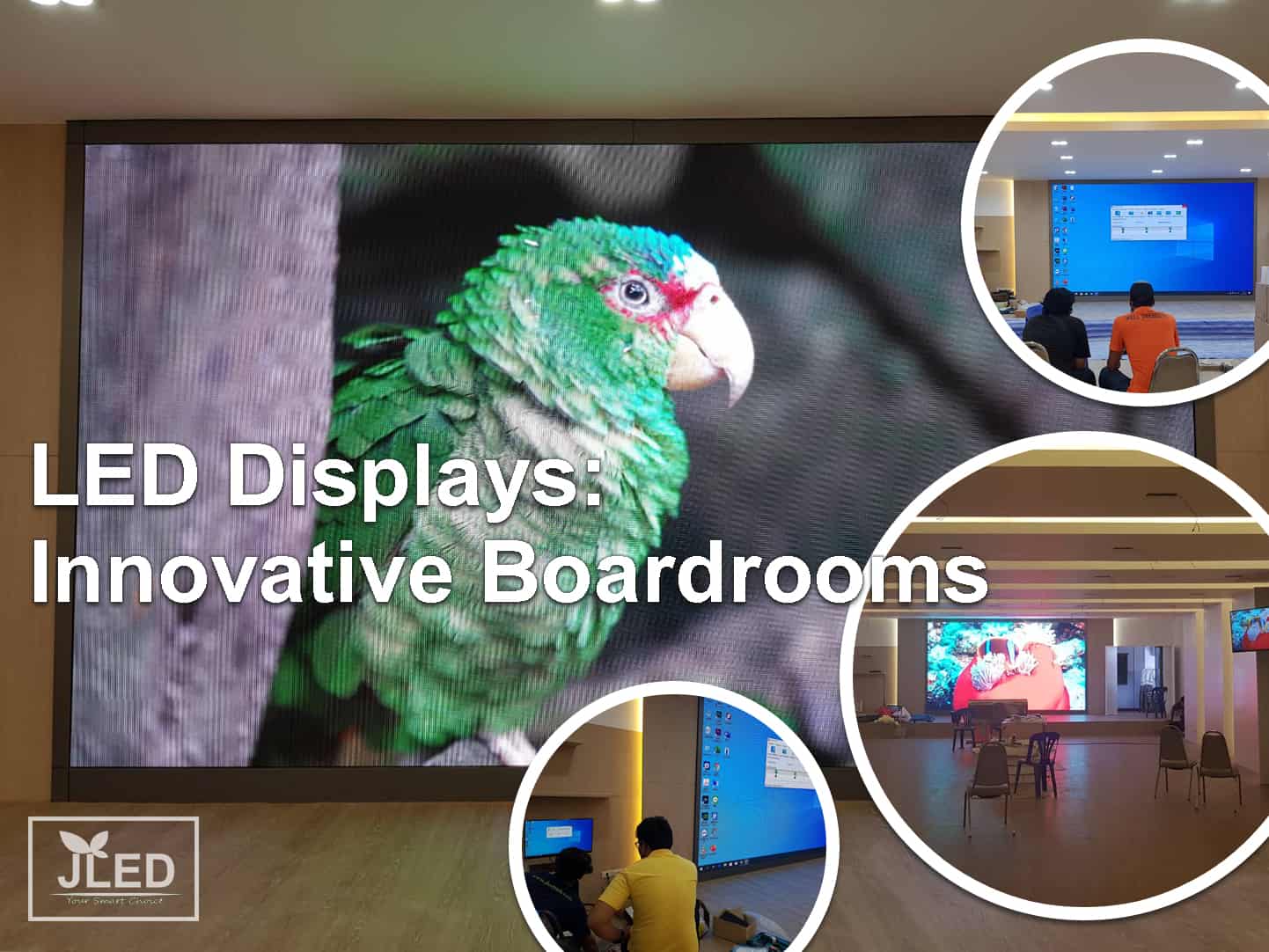 LED Displays: Innovative Boardrooms meeting room jled
