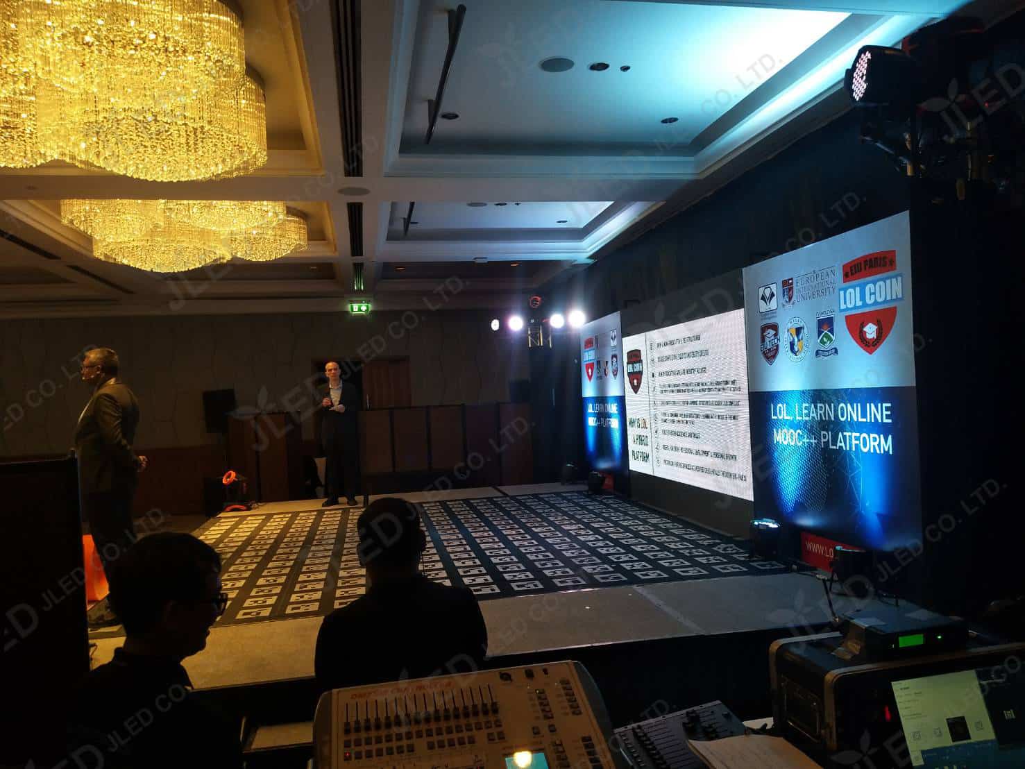 rental จอled display p6 indoor hotel event westin grande sukhumvit
