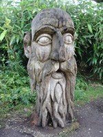 Praktikum - Hospitation - vor einer Praxsiseröffnung 3 Heilpraktiker-Kreuer-Holzstatue