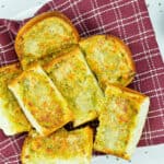 homemade garlic bread