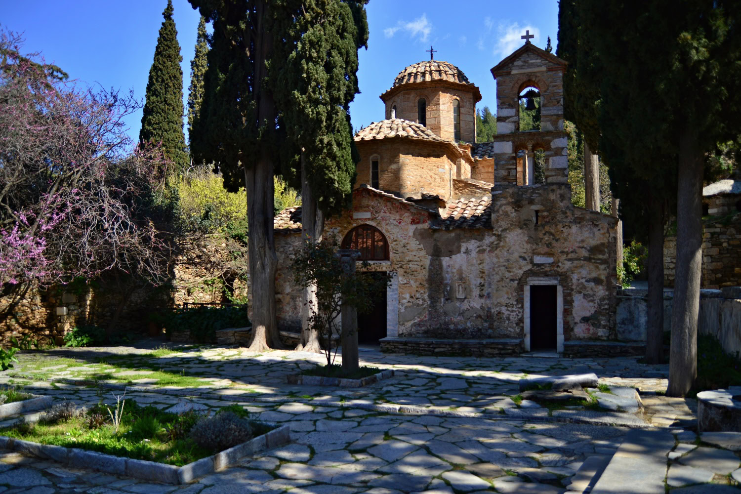 Chapel of Agios Antonios at Kaisariani Monastery, Athens, Greece