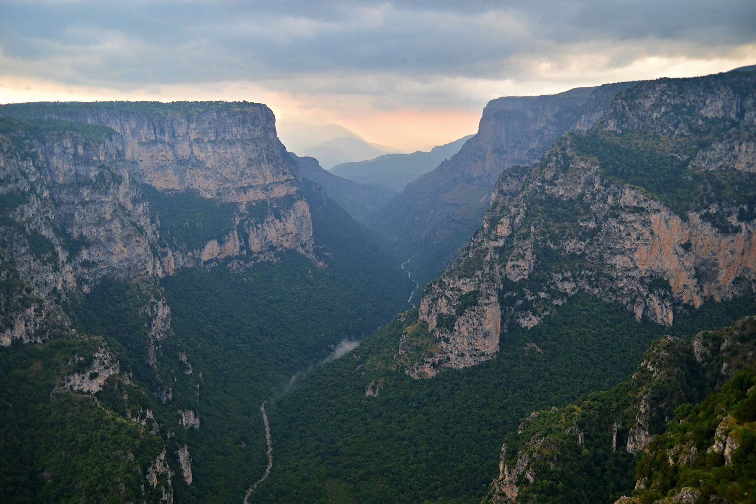 Vikos Gorge from Beloi View Point, Greece