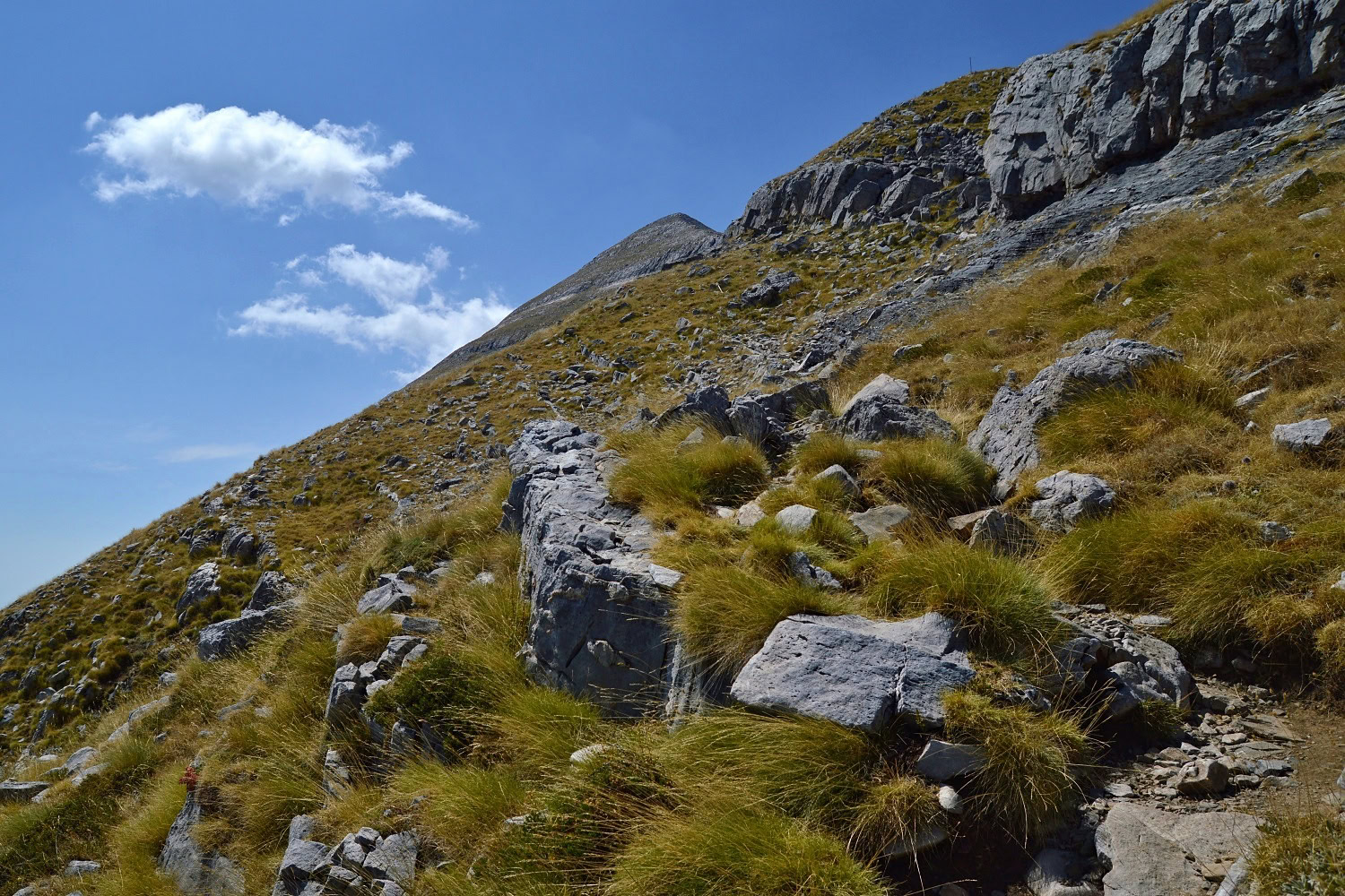 Climbing Mount Taygetos, Greece