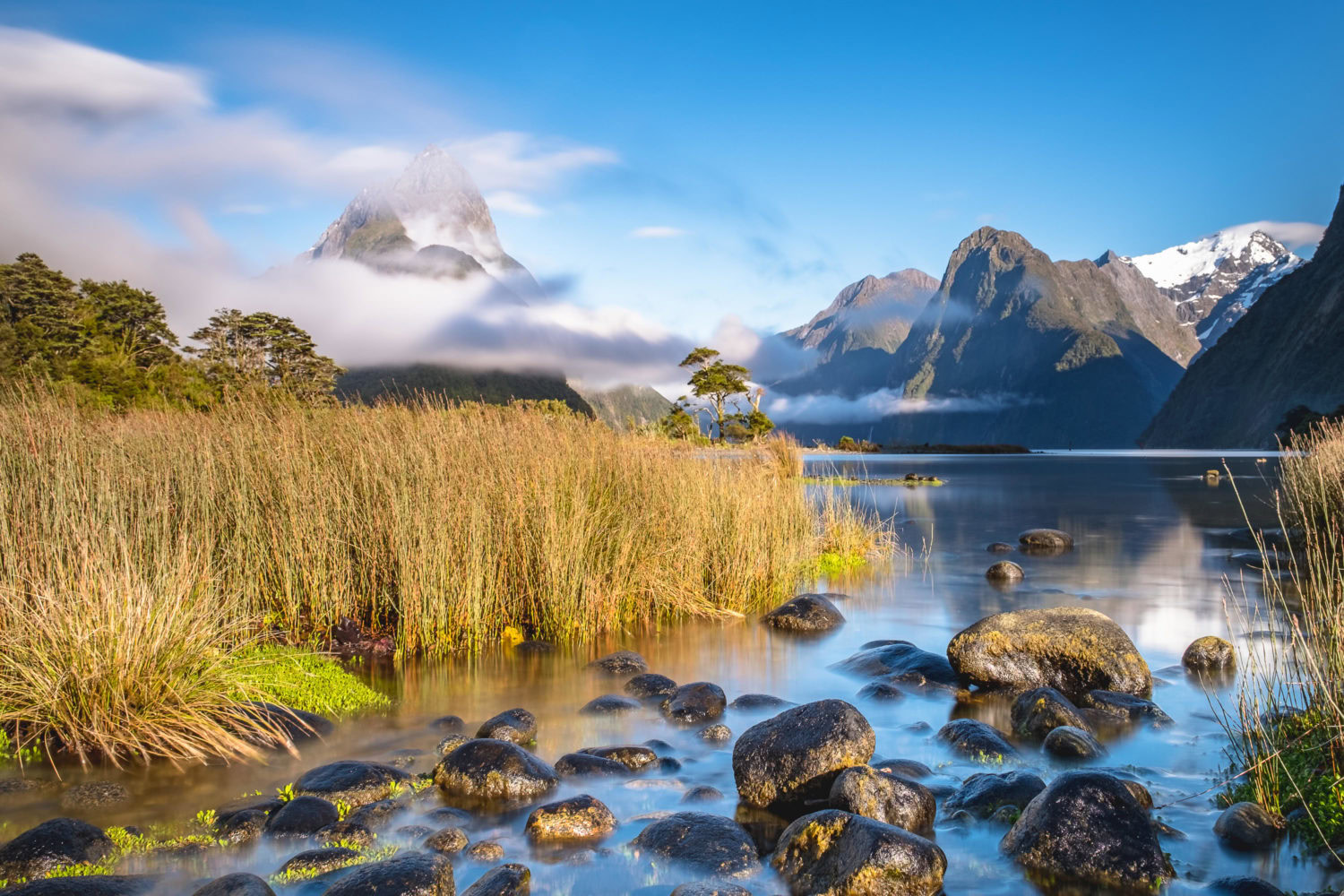 Milford Sound & Mitre Peak