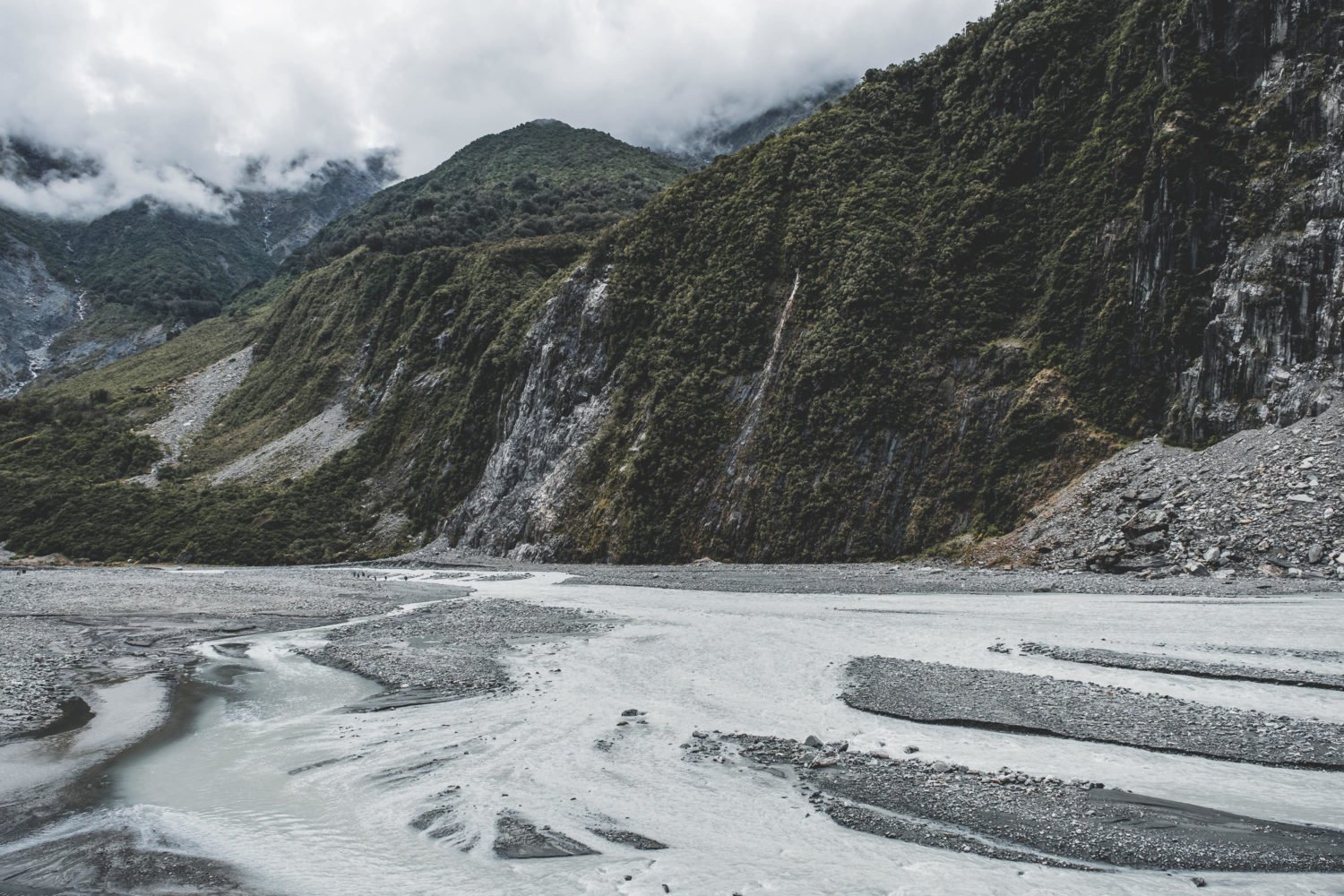 Moräne des Franz-Josef-Glacier