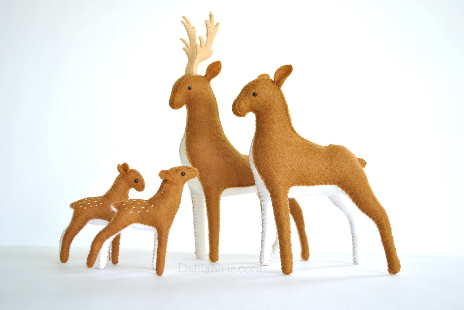 deer stuffed animal pattern