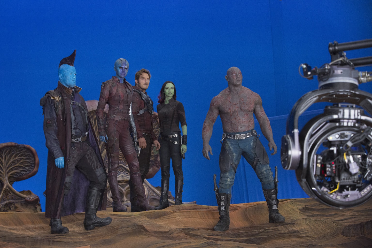On Set and Behind the Scenes with Guardians of the Galaxy Vol 2