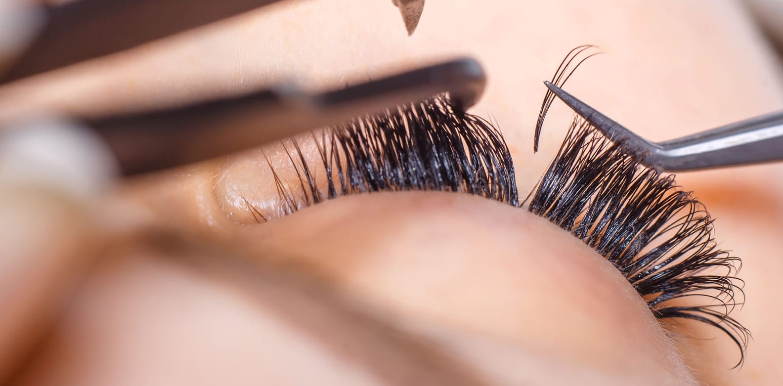 43729544 – beautiful fashion luxury makeup. long eyelashes, perfect skin
