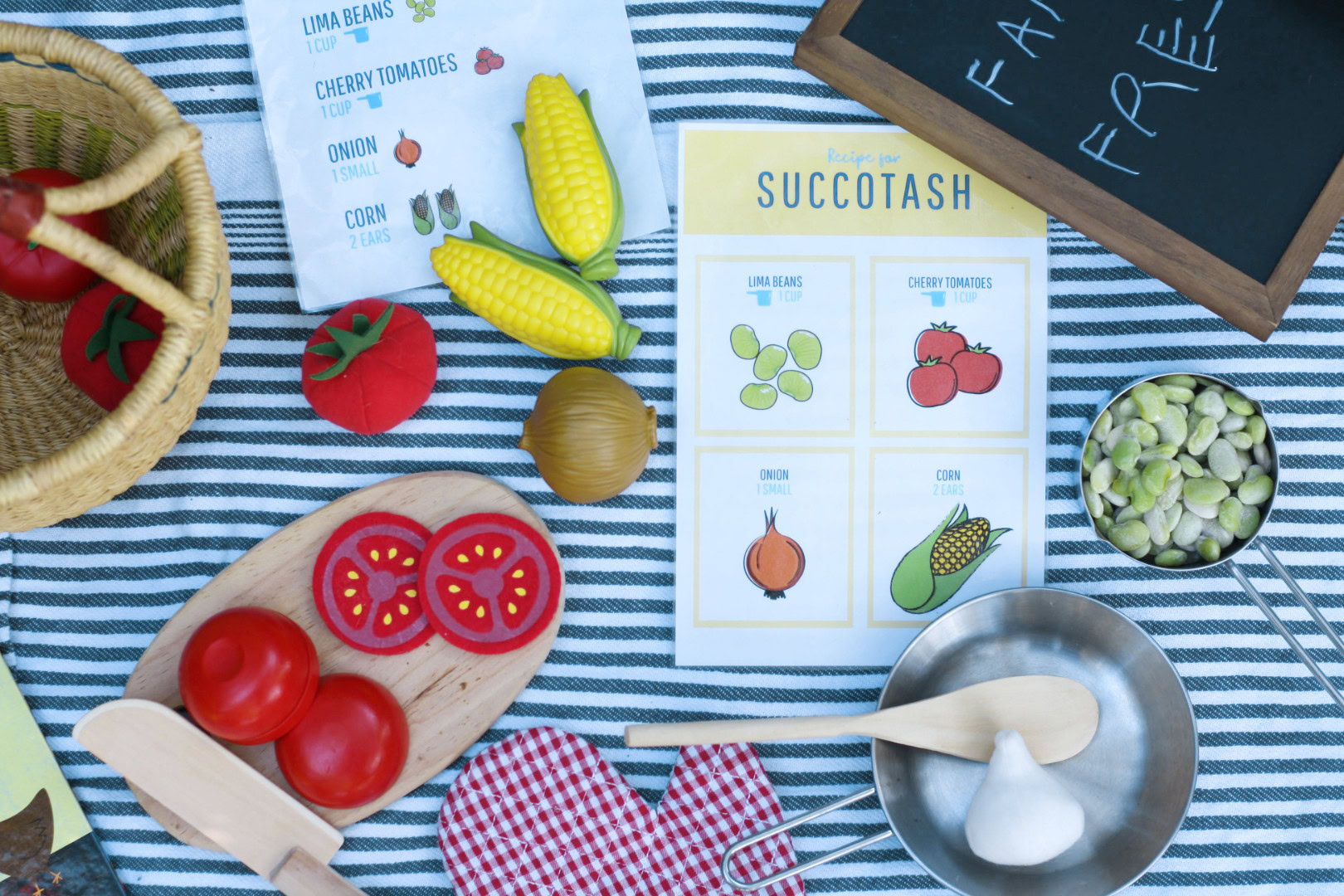 5376 kids succotash play recipe Farm to Fork Fun with WinterKids