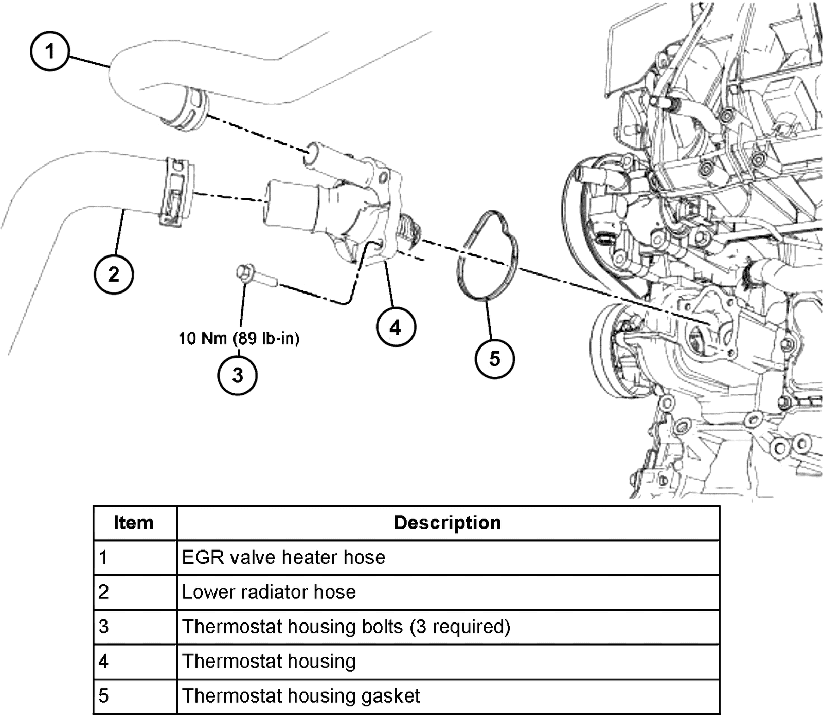 2011 Ford Ranger Thermostat Replacement FreeAutoMechanic Advice