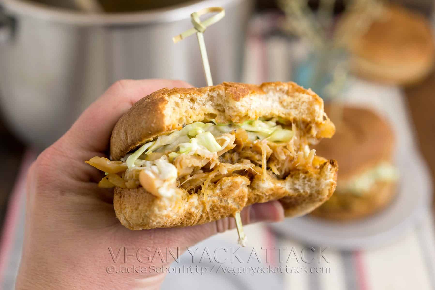 Pressure Cooker Pulled Jackfruit