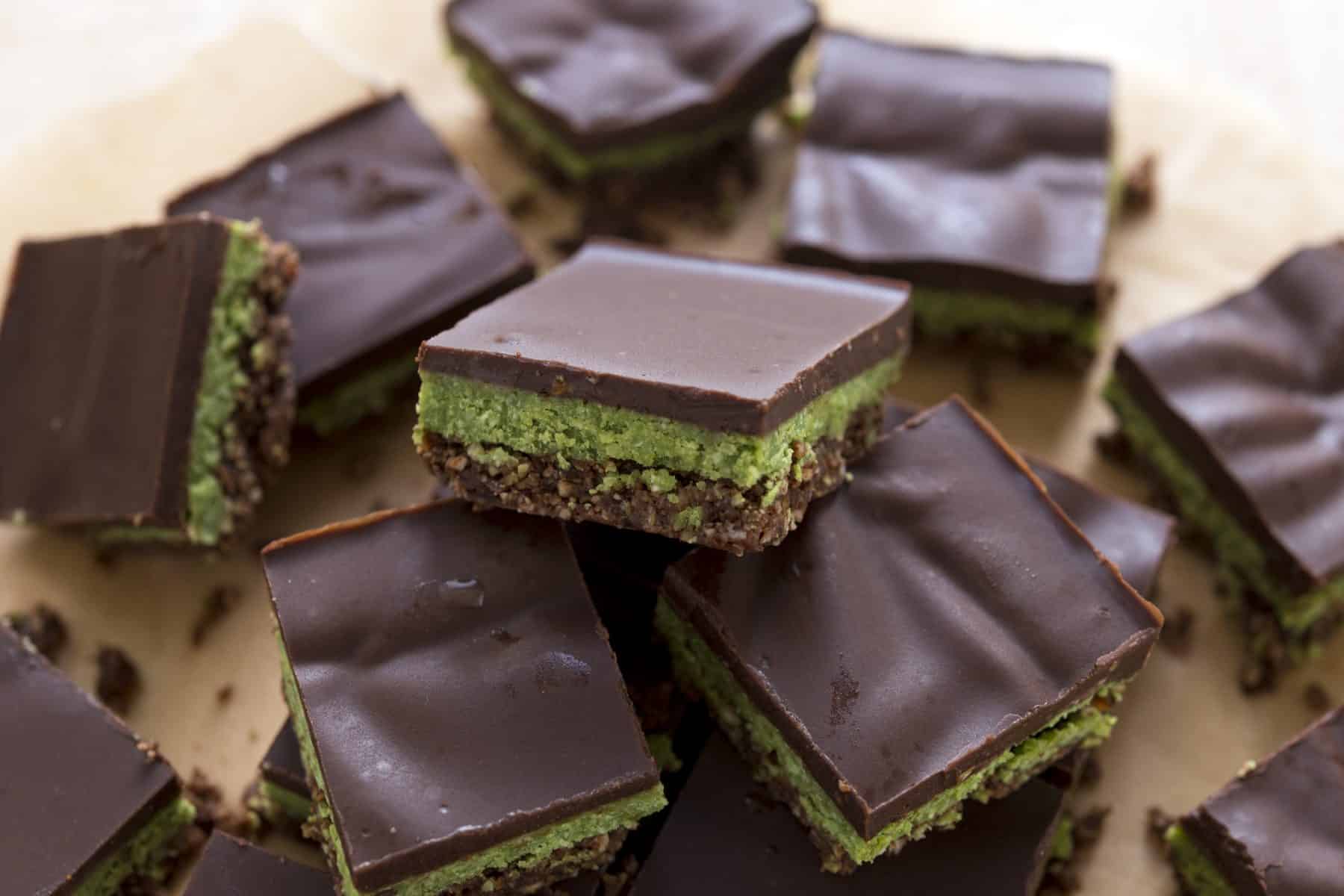 Mint Nanaimo Bars from Superfoods 24/7