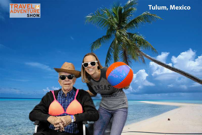 Boys just wanna have fun. green screen event photography at Travel and Adventure Shows 8
