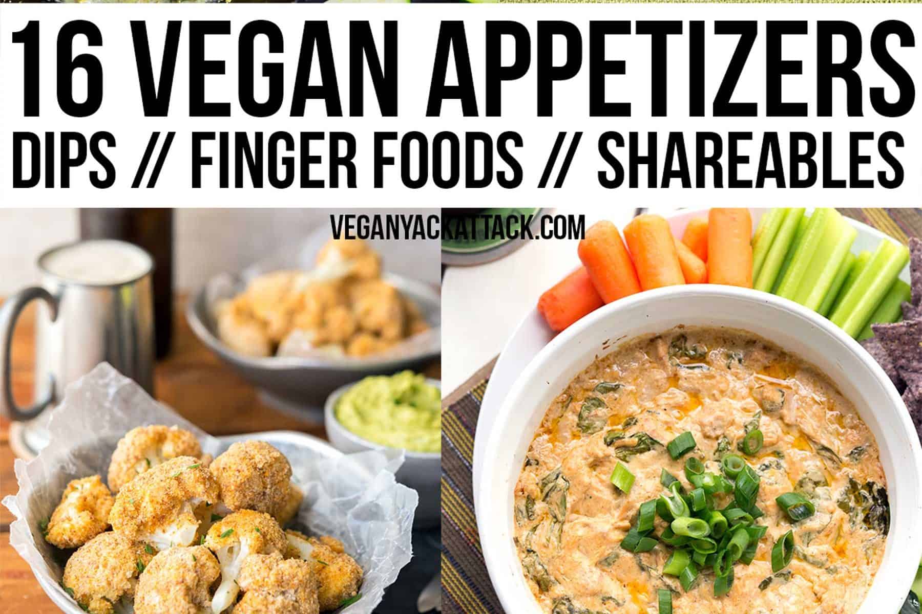 16 Vegan Appetizers