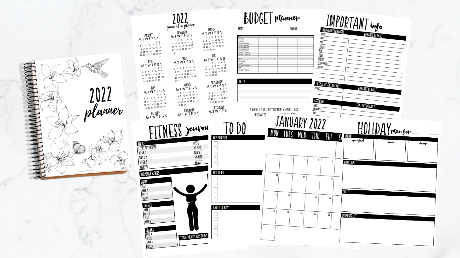 Planner 2022