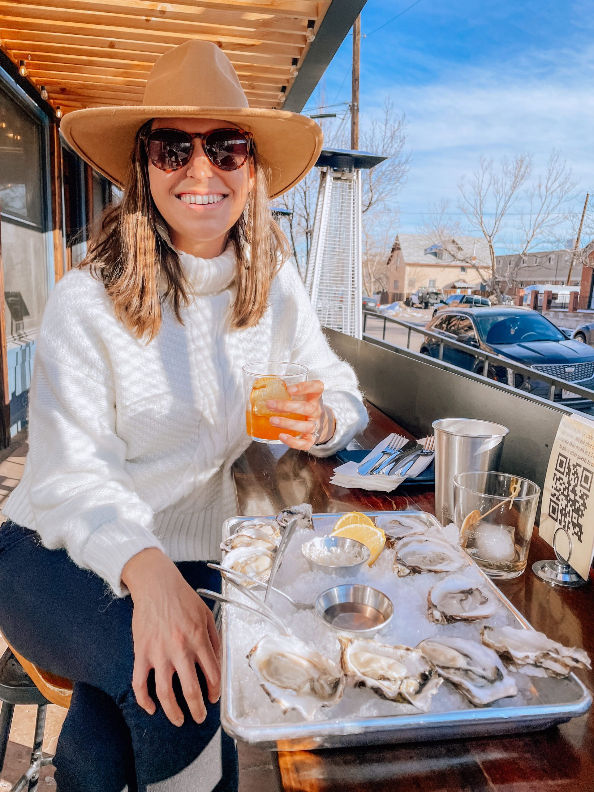 Oysters and Pizza at Cart Driver LoHi