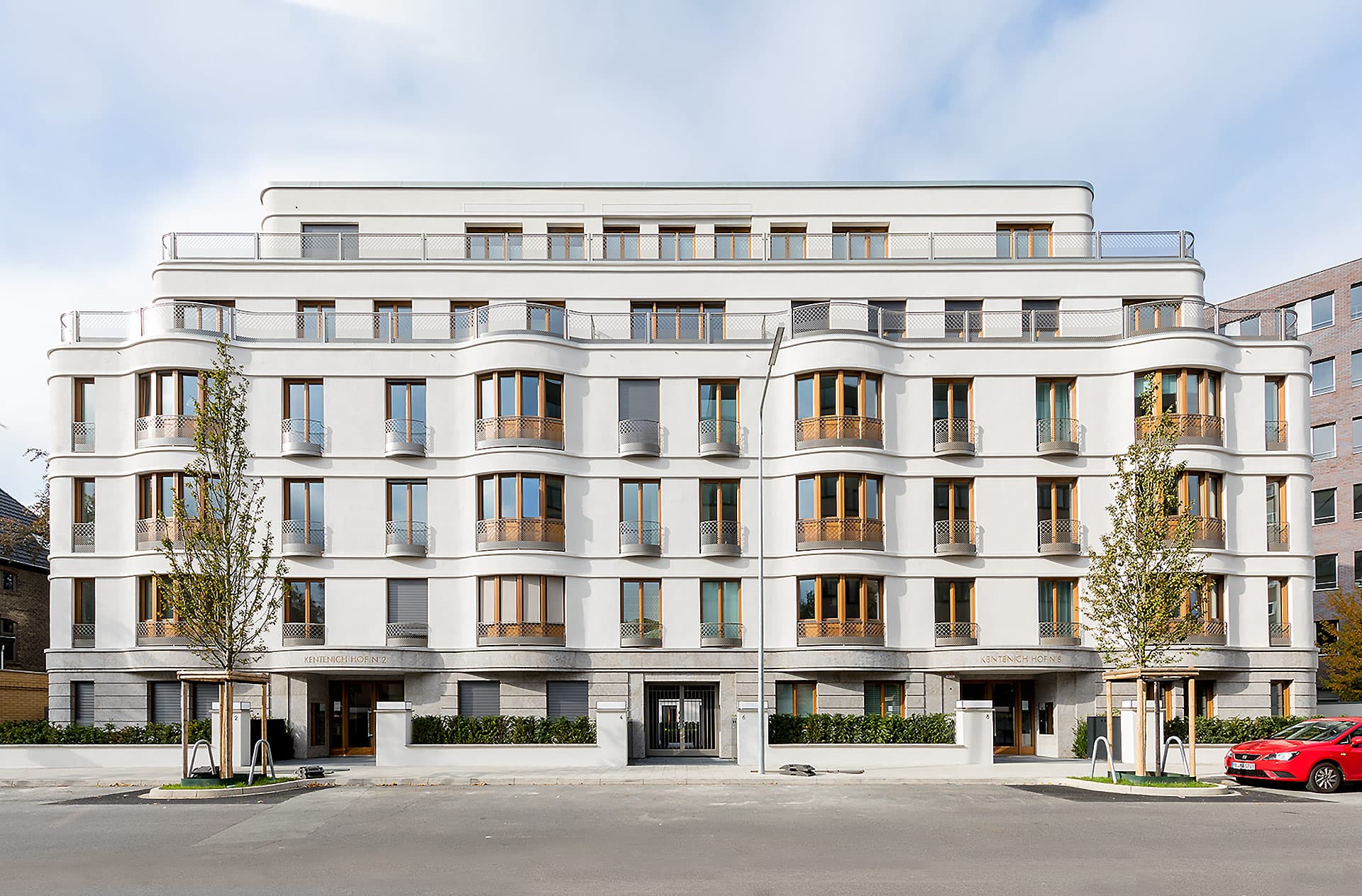 Duesseldorf-Golzheim Kentenich Hof Fassade Duesseldorf-Golzheim Kentenich Hof Fassade