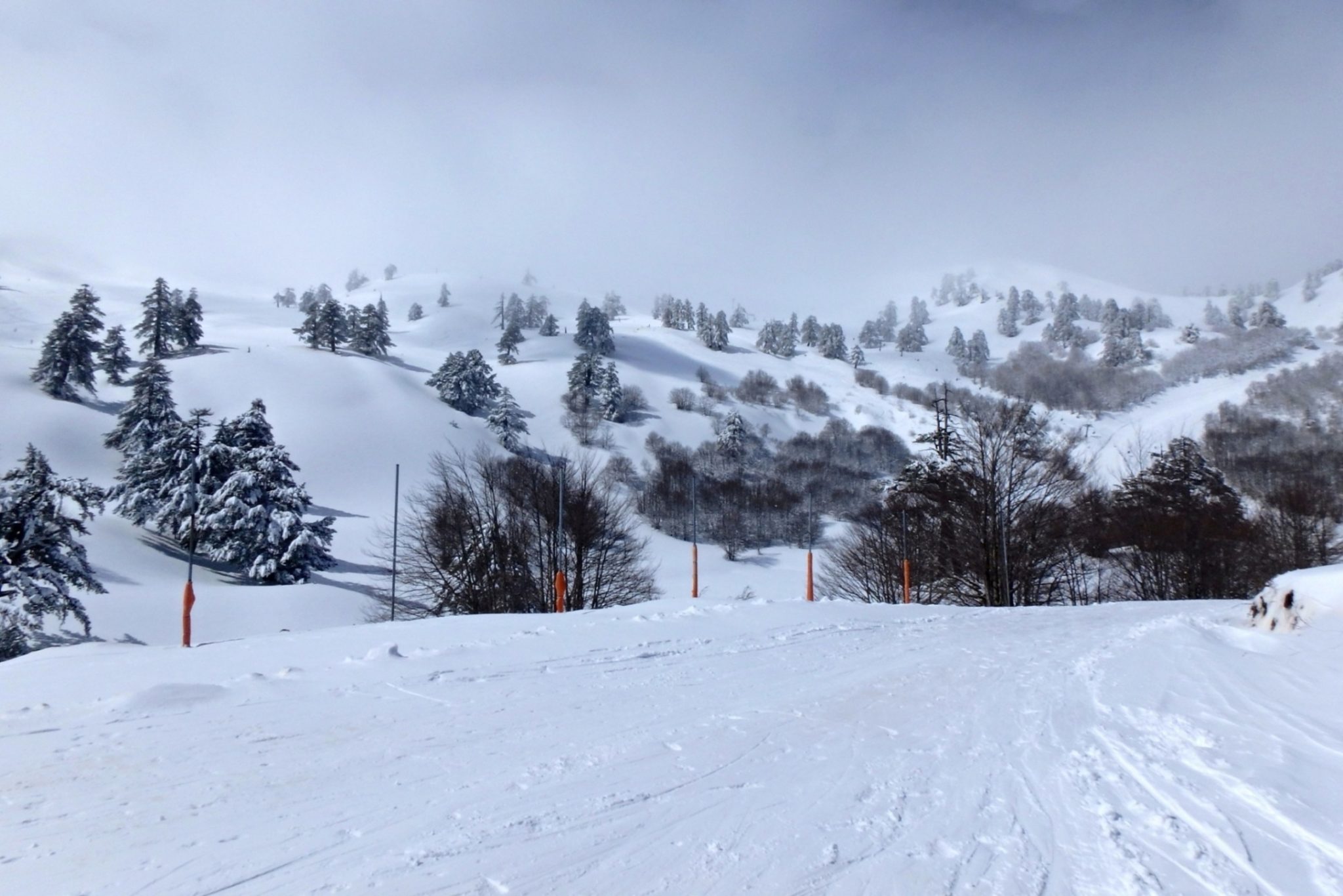 view towards megas alexandros lift and limnes