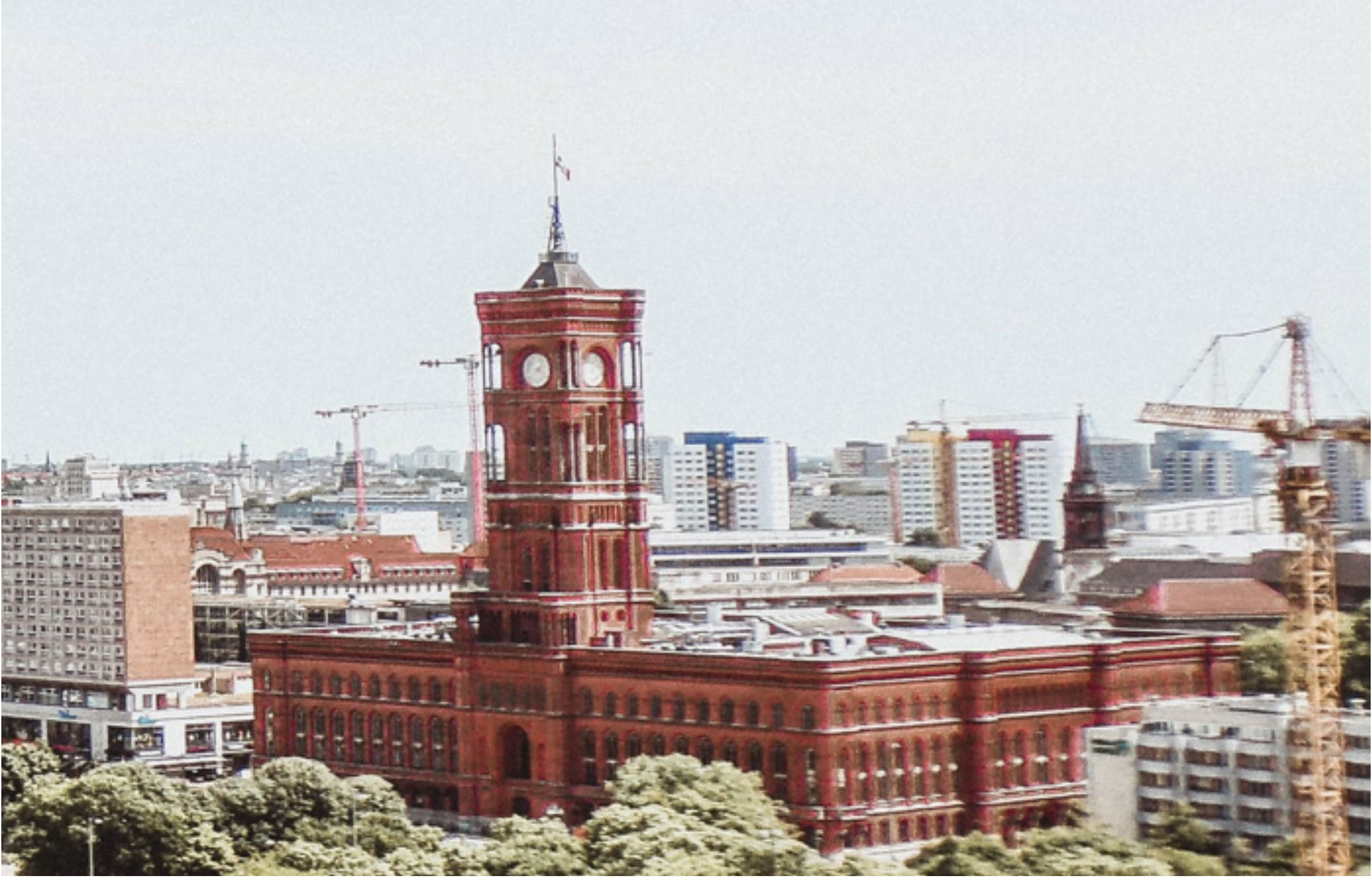 Berlin, Hauptstadt Berlin Rotes Rathaus
