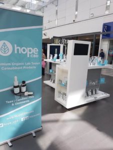 HopeCBD stand East Kilbride shopping centre