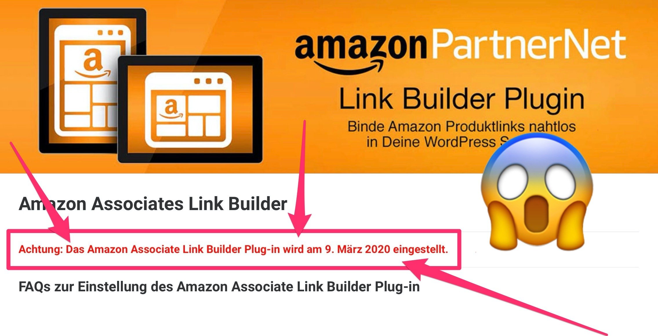 Amazon Plugin für WordPress auf Amazon PA API 5.0 einfach austauschen